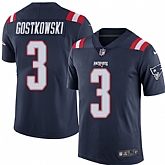 Nike Men & Women & Youth Patriots 3 Stephen Gostkowski Navy Color Rush Limited Jersey,baseball caps,new era cap wholesale,wholesale hats